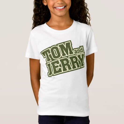 Tom en Jerry Logo 3 T-shirt (Voorkant)