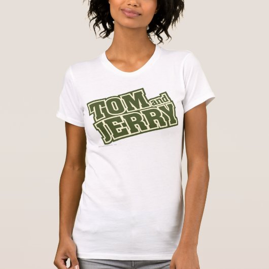 Tom en Jerry Logo 3 T-shirt (Voorkant)