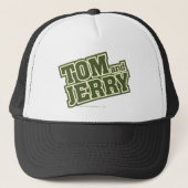 Tom en Jerry Logo 3 Trucker Pet (Voorkant)