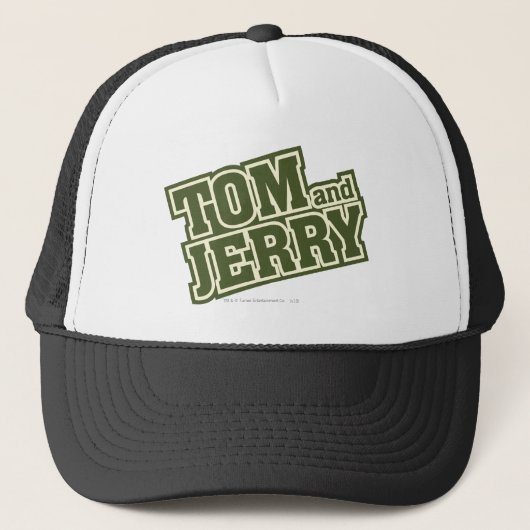 Tom en Jerry Logo 3 Trucker Pet (Voorkant)
