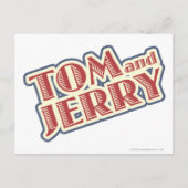 Tom en Jerry Logo Briefkaart (Voorkant)