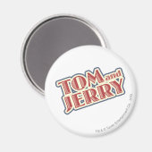 Tom en Jerry Logo Magneet (Voorkant / Achterkant)