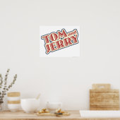 Tom en Jerry Logo Poster (Keuken)