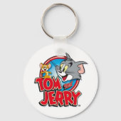 Tom en Jerry-logo Sleutelhanger (Achterkant)