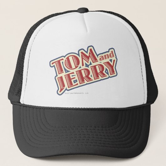 Tom en Jerry Logo Trucker Pet (Voorkant)