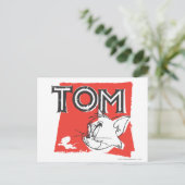 Tom en Jerry Mad Cat Briefkaart (Staand voorkant)