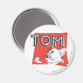 Tom en Jerry Mad Cat Magneet (Voorkant / Achterkant)