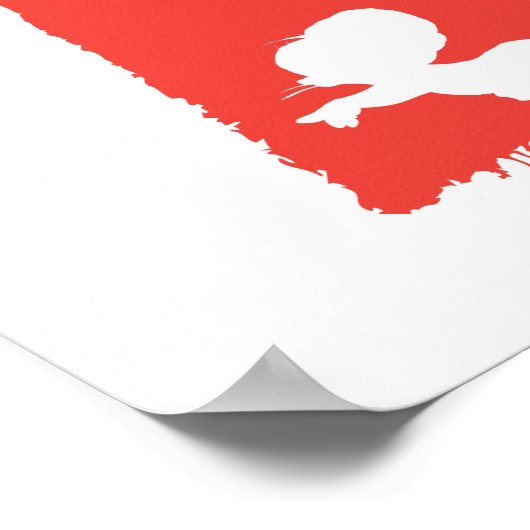 Tom en Jerry Mad Cat Poster (Hoek)