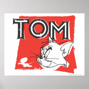 Tom en Jerry Mad Cat Poster
