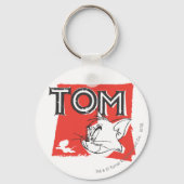 Tom en Jerry Mad Cat Sleutelhanger (Voorkant)