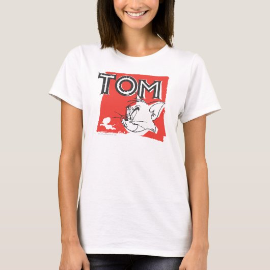 Tom en Jerry Mad Cat T-shirt (Voorkant)