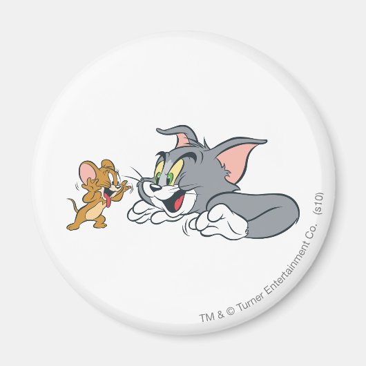 Tom en Jerry Make Faces Magneet (Voorkant)