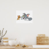 Tom en Jerry Make Faces Poster (Keuken)