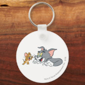 Tom en Jerry Make Faces Sleutelhanger (Voorkant)
