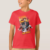 Tom en Jerry met Terrance - zo rollen we T-shirt (Voorkant)