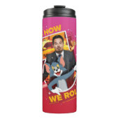 Tom en Jerry met Terrance - zo rollen we Thermosbeker (Voorkant)