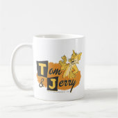 Tom en Jerry Mouse in Paw Logo Koffiemok (Links)