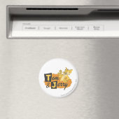 Tom en Jerry Mouse in Paw Logo Magneet (Insitu (Vaatwasser))