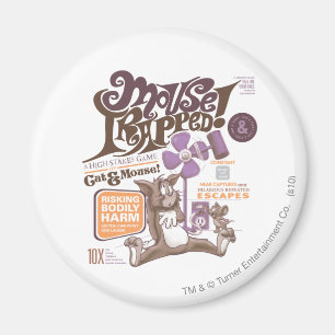 Tom en Jerry Mouse Trapped Magneet