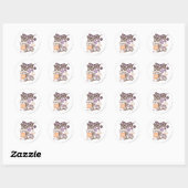 Tom en Jerry Mouse Trapped Ronde Sticker (Vel)