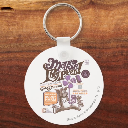 Tom en Jerry Mouse Trapped Sleutelhanger (Voorkant)
