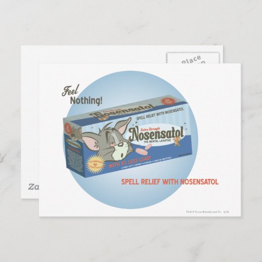 Tom en Jerry Nosensatol 2 Briefkaart (Voorkant / Achterkant)