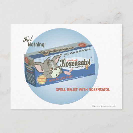 Tom en Jerry Nosensatol 2 Briefkaart (Voorkant)