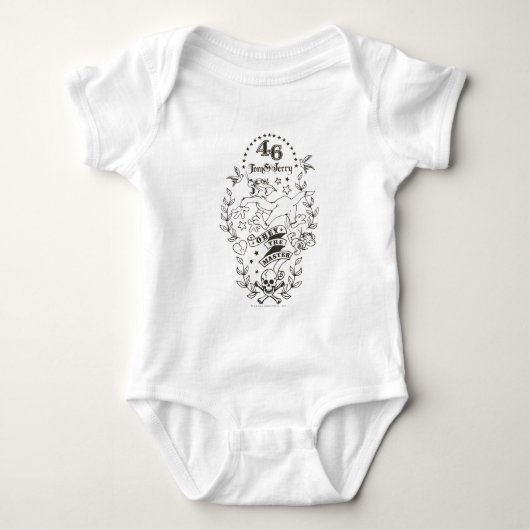 Tom en Jerry Obey De Master 1 Romper (Voorkant)