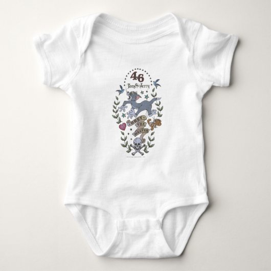 Tom en Jerry Obey De Master 2 Romper (Voorkant)