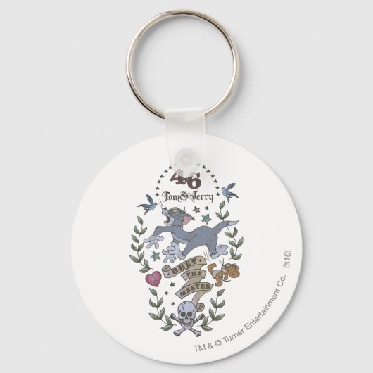 Tom en Jerry Obey De Master 2 Sleutelhanger (Voorkant)