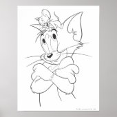 Tom en Jerry On Head Poster (Voorkant)