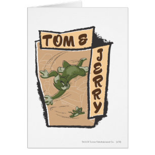 Tom en Jerry op een Tan Couch