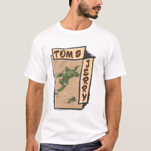 Tom en Jerry op een Tan Couch T-shirt