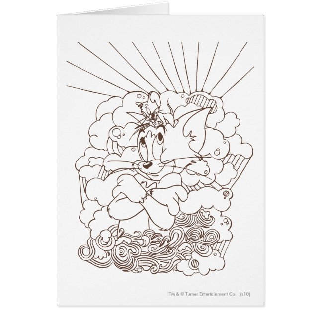 Tom en Jerry Outline (Voorkant)