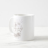 Tom en Jerry Outline Koffiemok (Voorkant links)