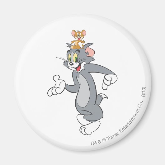 Tom en Jerry Pair Magneet (Voorkant)