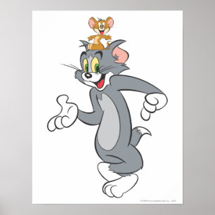 Tom en Jerry Pair Poster