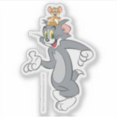 Tom en Jerry Pair Sticker (Voorkant)