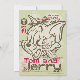 Tom en Jerry Pink en Green