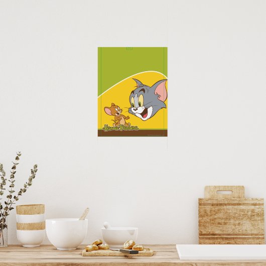 Tom en Jerry Poster (Keuken)