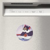 Tom en Jerry Reading Book Automatisch graded Magneet (Insitu (Vaatwasser))