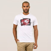 Tom en Jerry Red en Black T-shirt (Voorkant volledig)