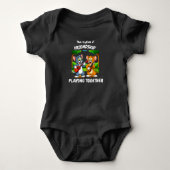 Tom en Jerry Ritme van Vriendschap Romper (Voorkant)