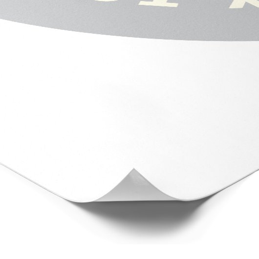 Tom en Jerry Round Logo 1 Poster (Hoek)