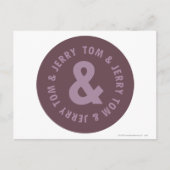 Tom en Jerry Round Logo 9 Briefkaart (Voorkant)