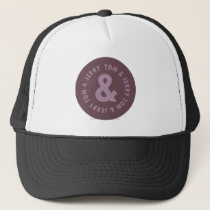 Tom en Jerry Round Logo 9 Trucker Pet