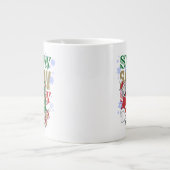 Tom en Jerry Santas door de boom Grote Koffiekop (Voorkant)