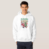 Tom en Jerry Santas door de boom Hoodie (Voorkant volledig)