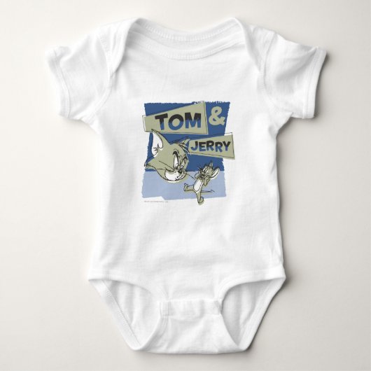 Tom en Jerry Scaredey Mouse Romper (Voorkant)