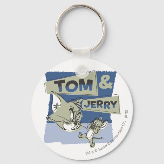 Tom en Jerry Scaredey Mouse Sleutelhanger (Voorkant)